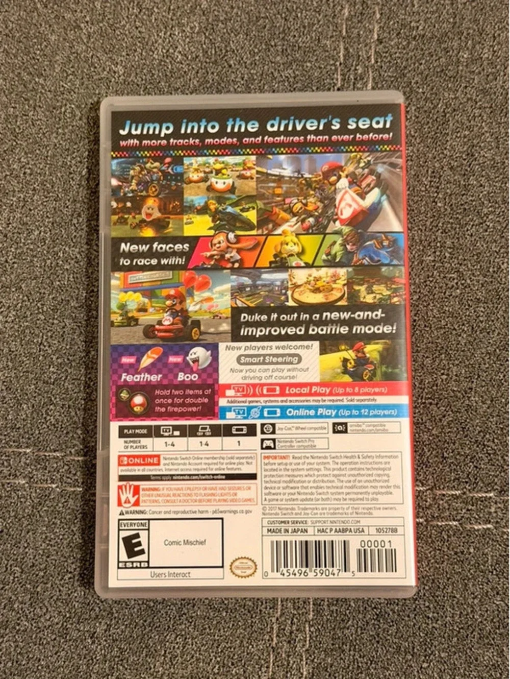 Mario Kart 8 Deluxe for nine Nintendo Switch